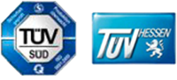 TÜV zertifiziert nach ISO 9001:2000